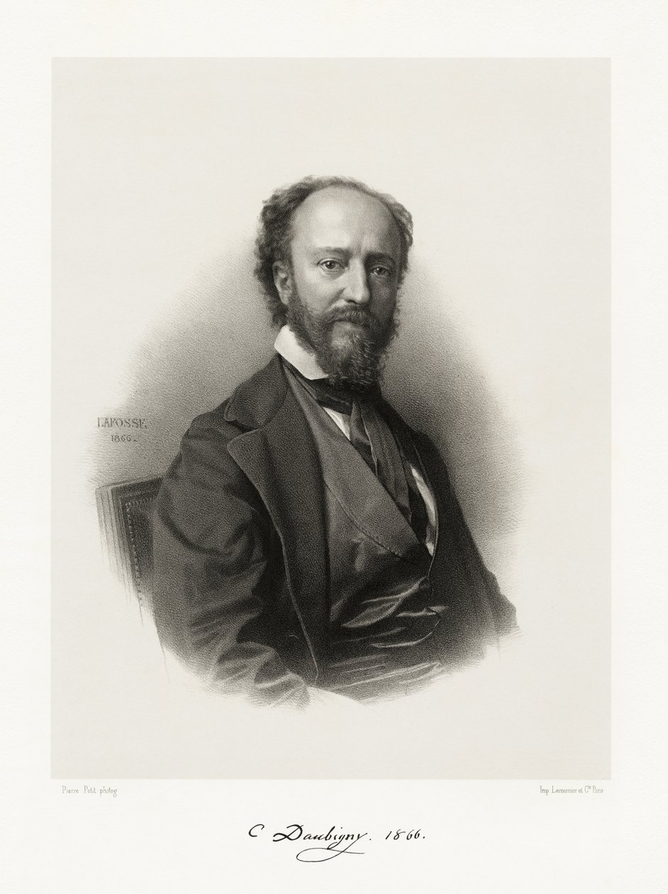 Charles François Daubigny by Jean Baptiste Adolphe Lafosse