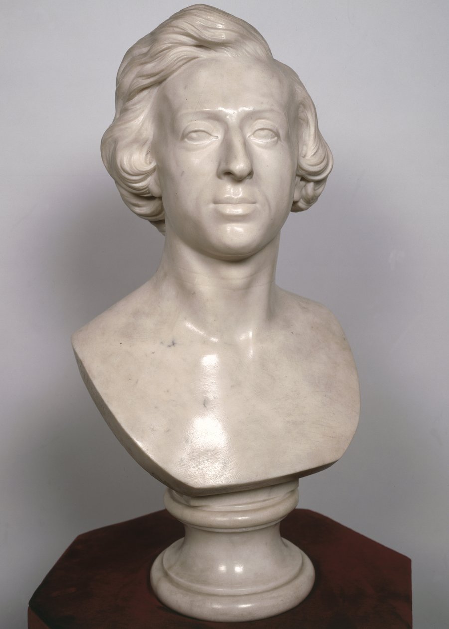 Bust of Frederic Chopin by Jean Baptiste Auguste Clesinger