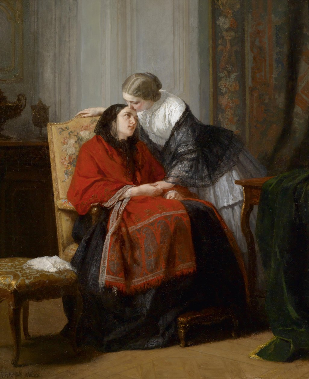 The Kiss by Jules Trayer