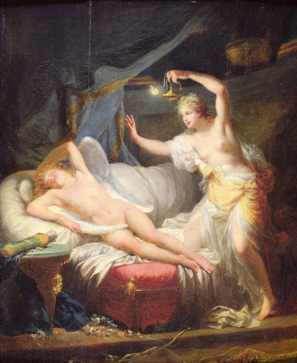 Cupid and Psyche by Jean Baptiste Regnault