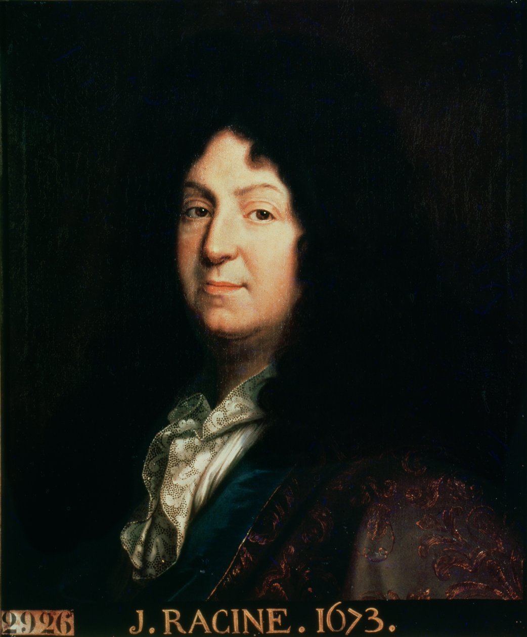 Portrait of Jean Racine, Copy of an Original of 1673 by Jean Baptiste Santerre