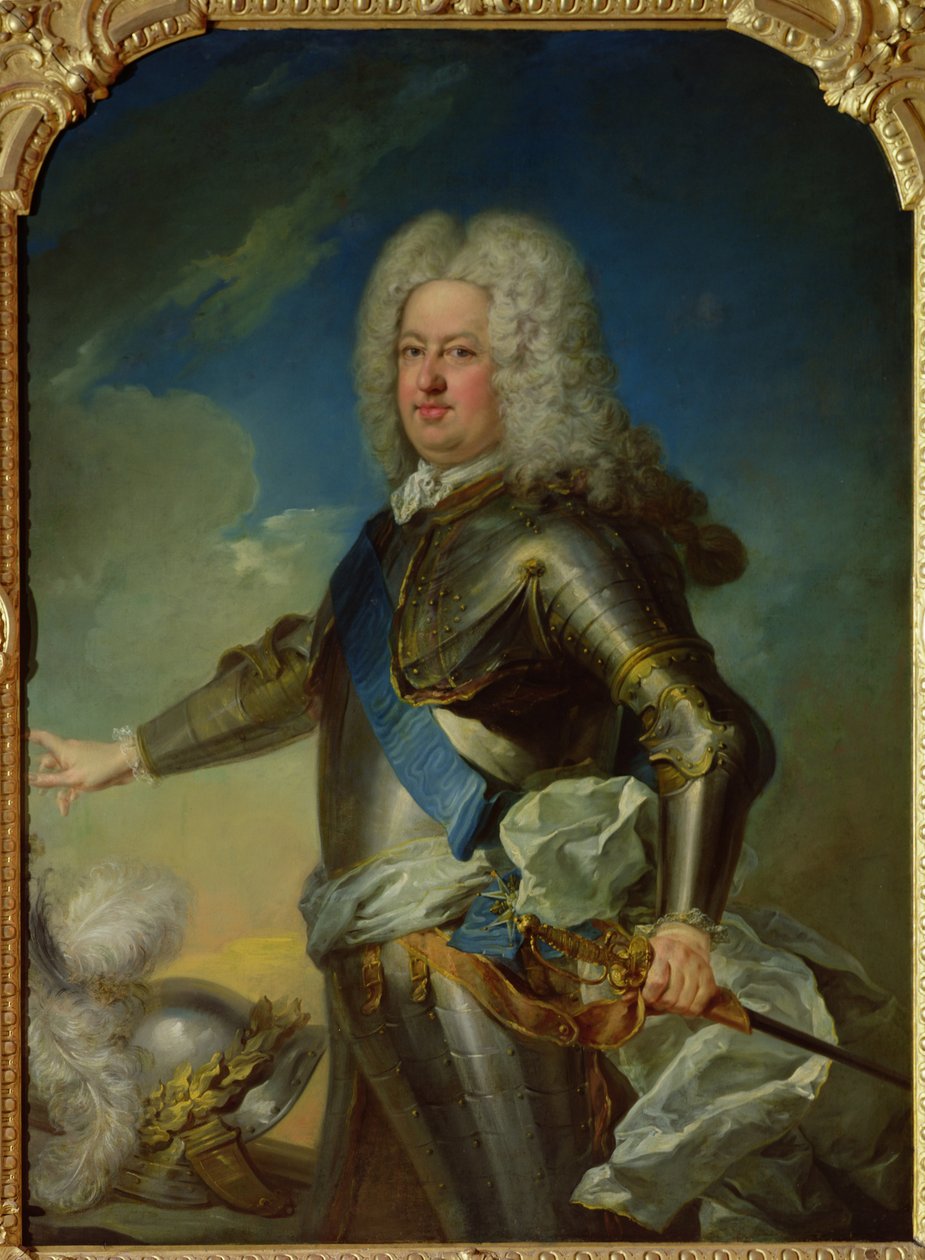 Portrait of Stanislas Lesczinski, King of Poland by Jean Baptiste van Loo