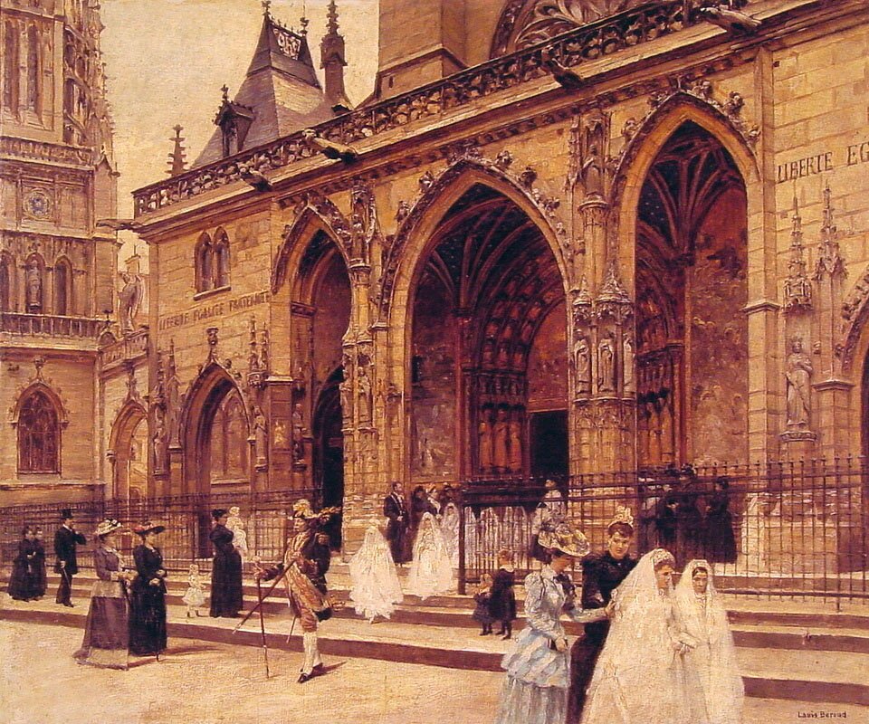 First Communion by Jean Beraud