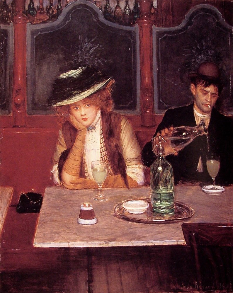 The Drinkers by Jean Beraud