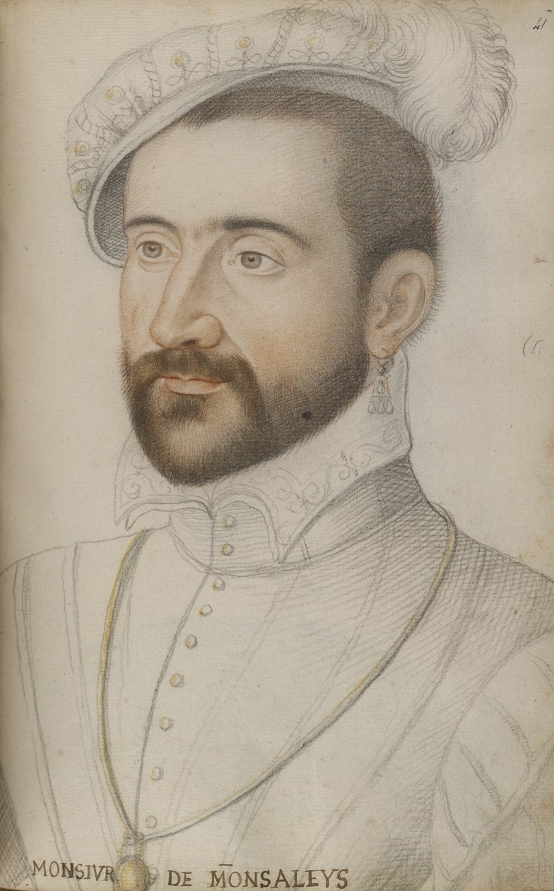 Jacques de Balaguier by Jean Clouet