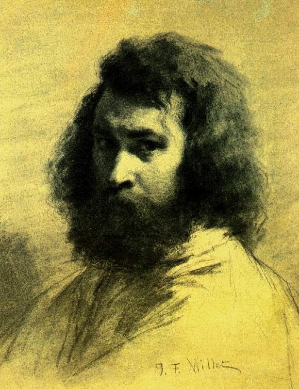 Self-Portrait by Jean Francois Millet