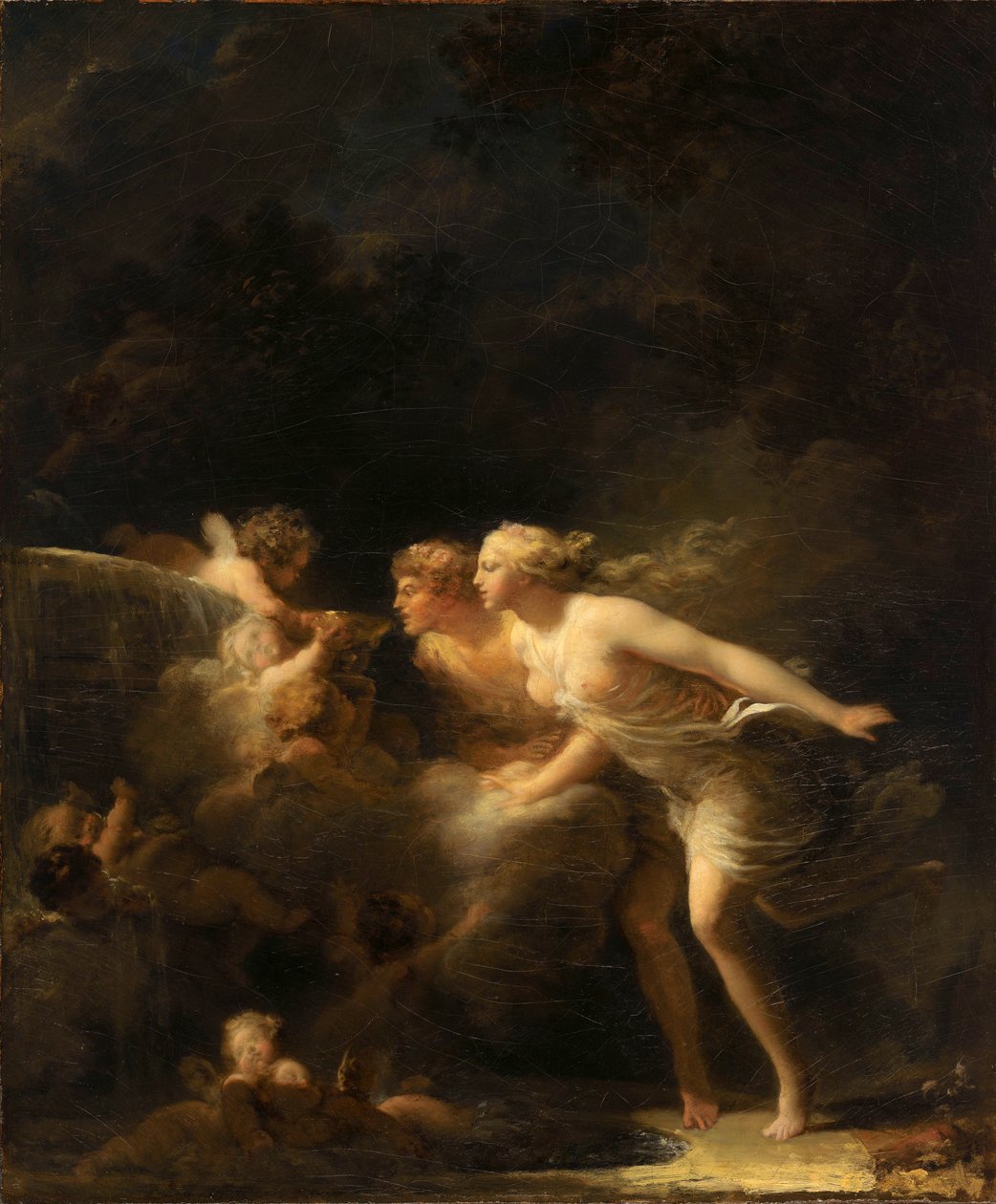 The Fountain of Love by Jean Honore Fragonard