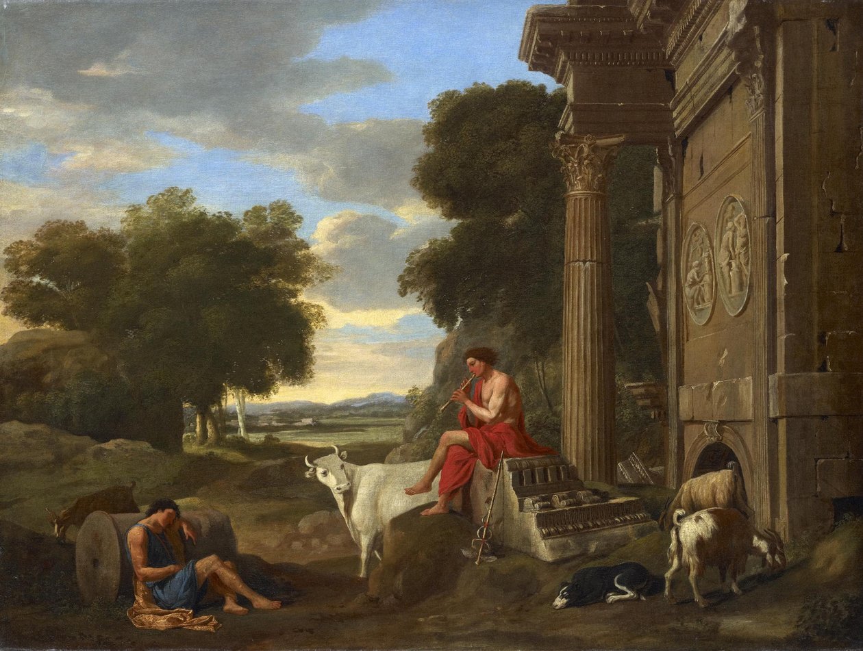 Mercury and Argus by Jean Lemaire