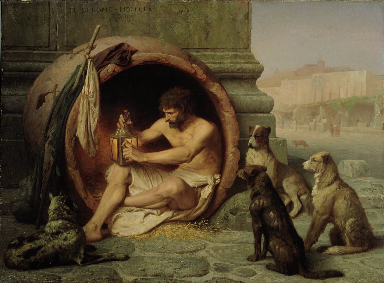 Diogenes by Jean Leon Gerome