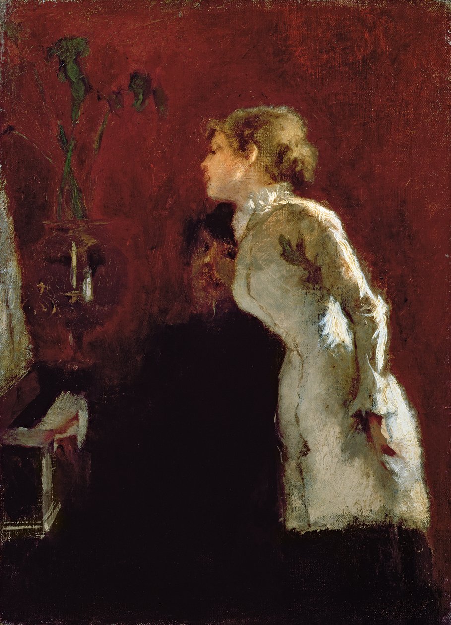 The Piano Lesson by Jean Louis Forain