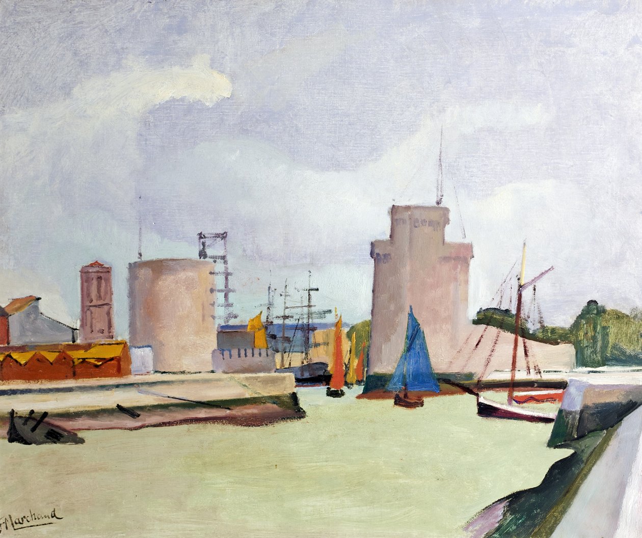 La Rochelle, France by Jean Marchand