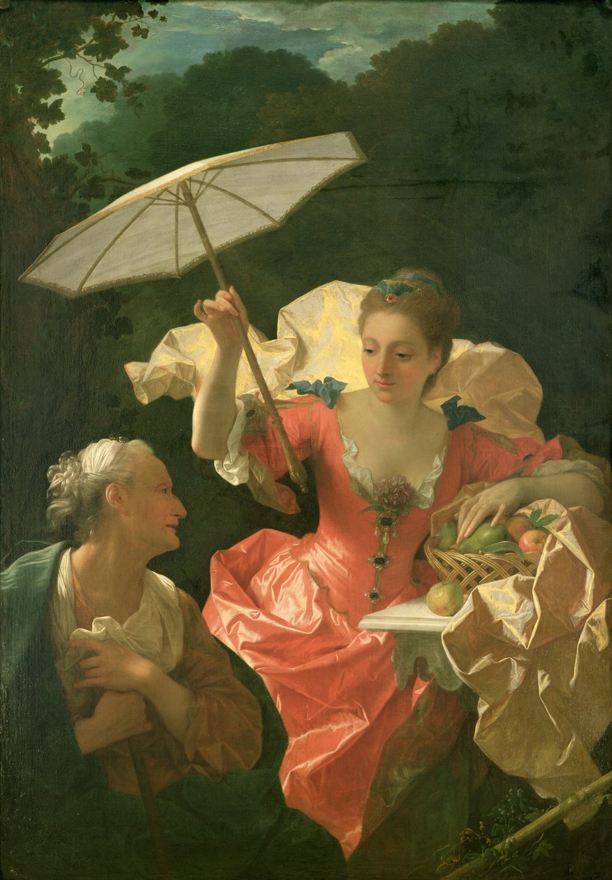 Vertumnus and Pomona by Jean Ranc