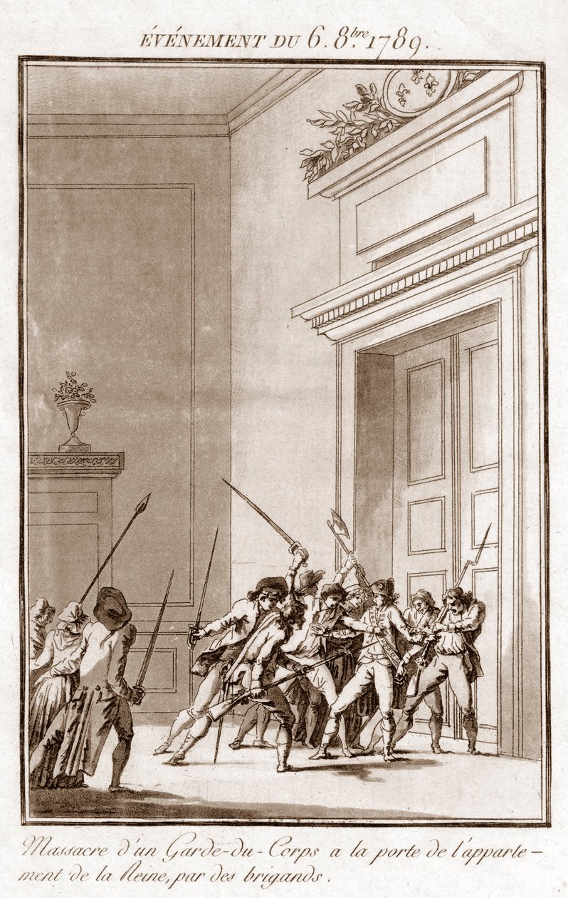 French Revolution - Event of October 6 by Jean Francois Janinet