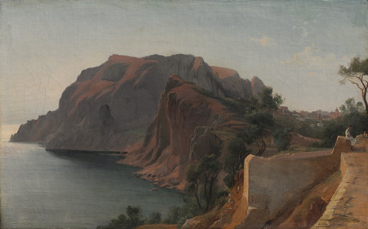 Capri by Jean Achille Benouville