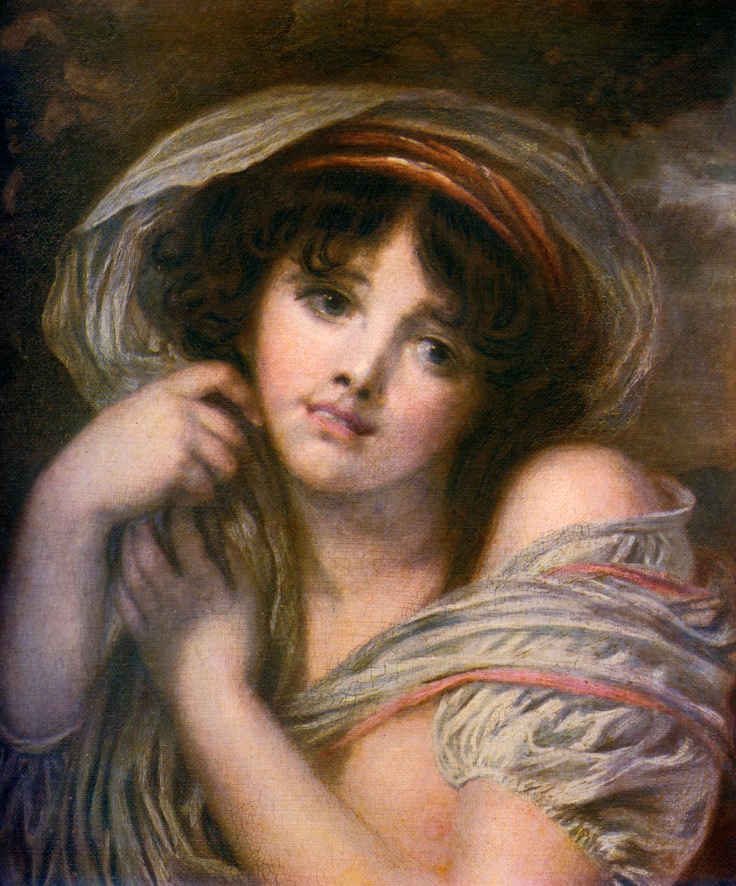 A Girl by Jean Baptiste Greuze