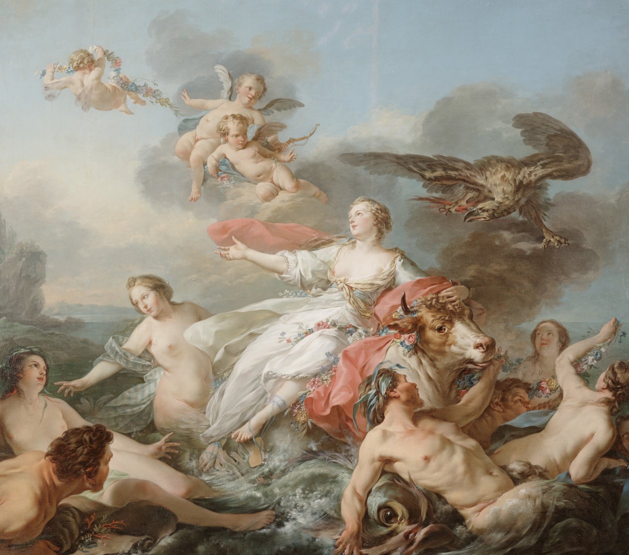 The Abduction of Europa by Jean Baptiste Marie Pierre