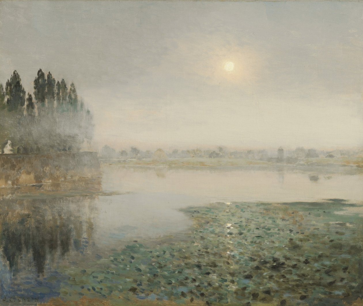 Mist on the River by Jean Charles Cazin