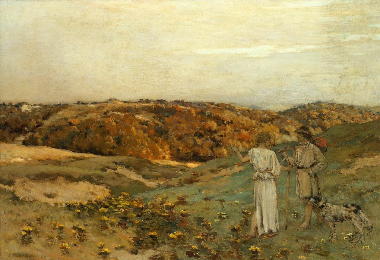 Tobias and the Angel by Jean Charles Cazin