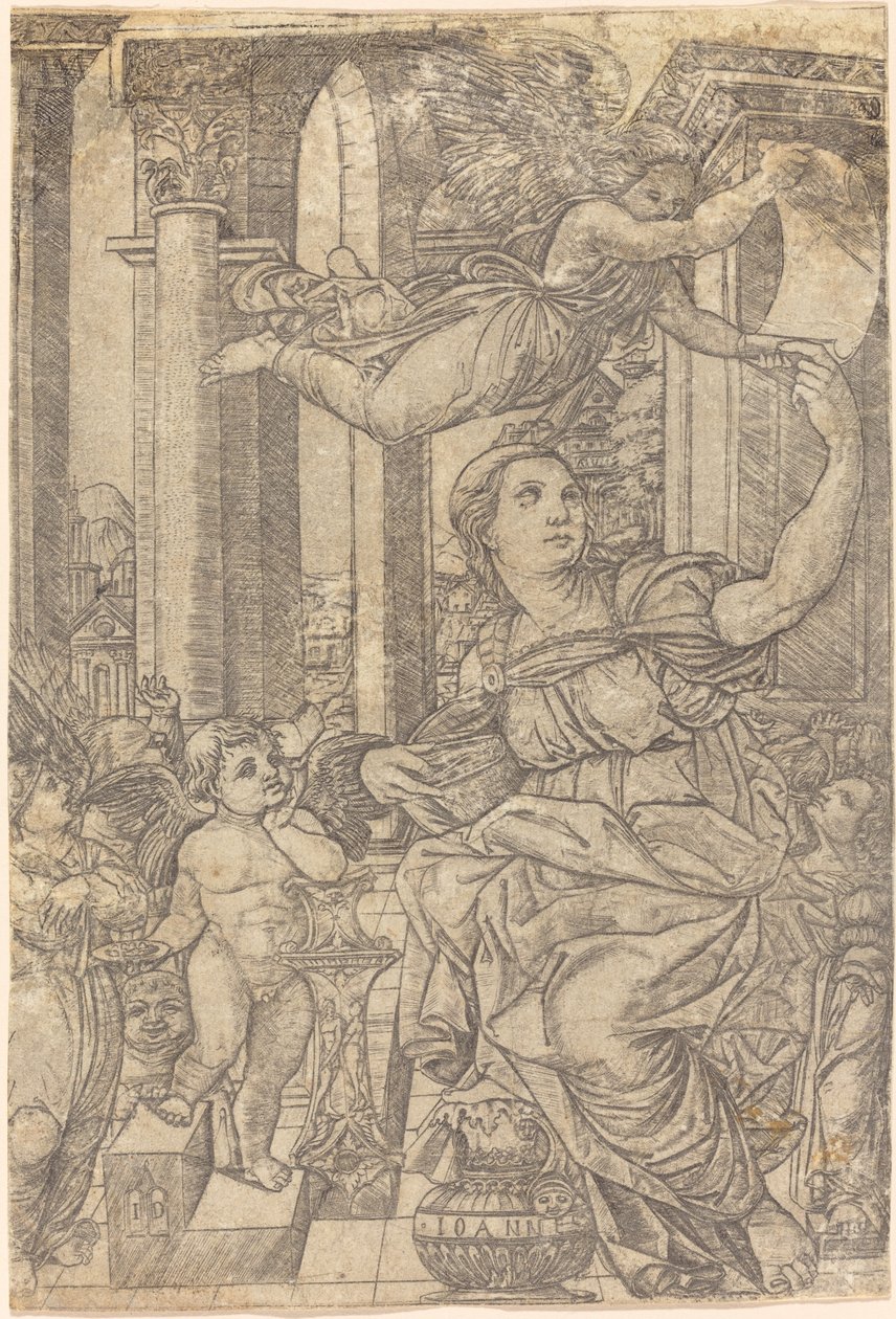 The Cumaean Sibyl by Jean Duvet