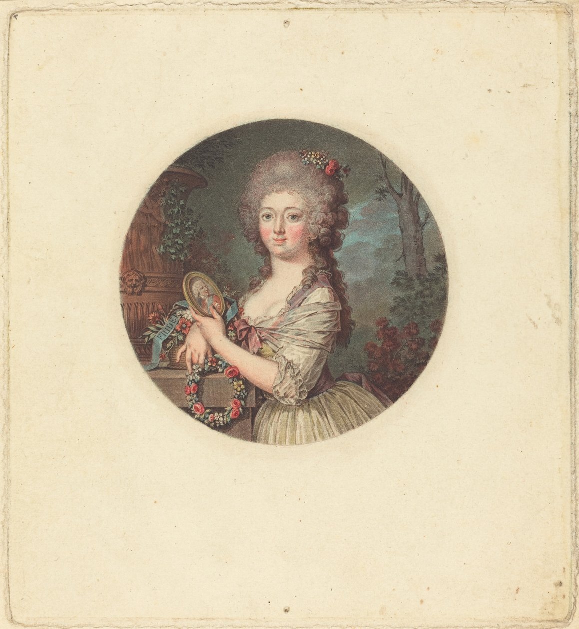 Portrait of a Young Princess by Jean Francois Janinet