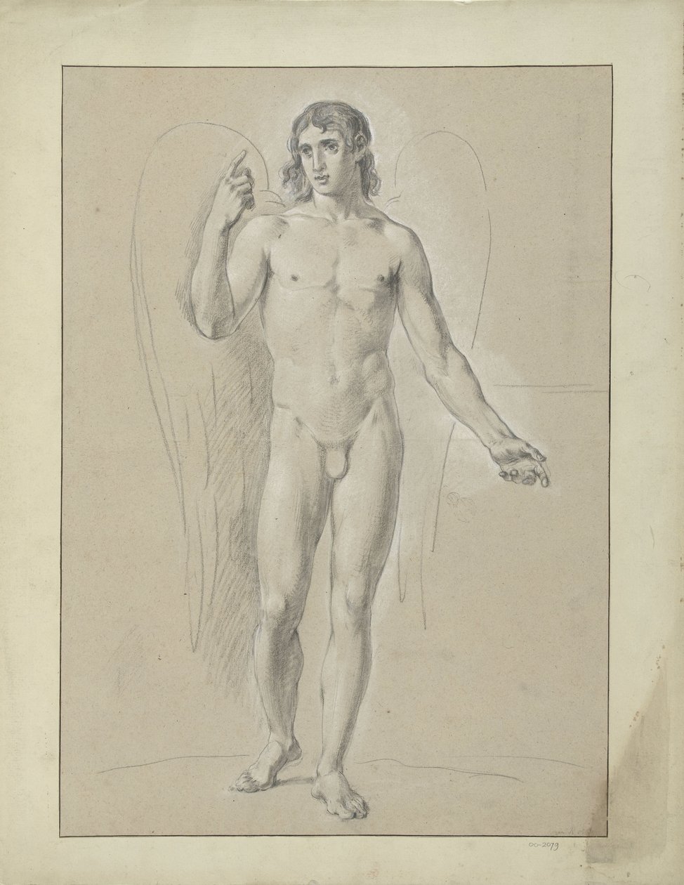Study for an Angel by Jean Grandjean