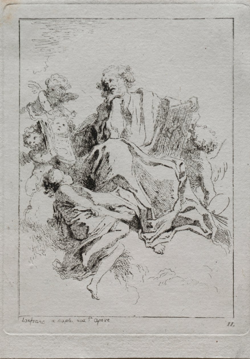 Saint Luke by Jean Honore Fragonard