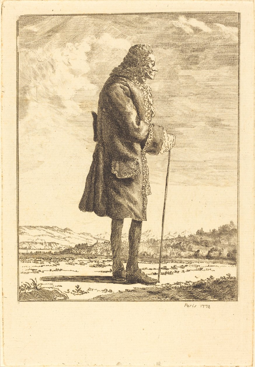 Voltaire by Jean Huber