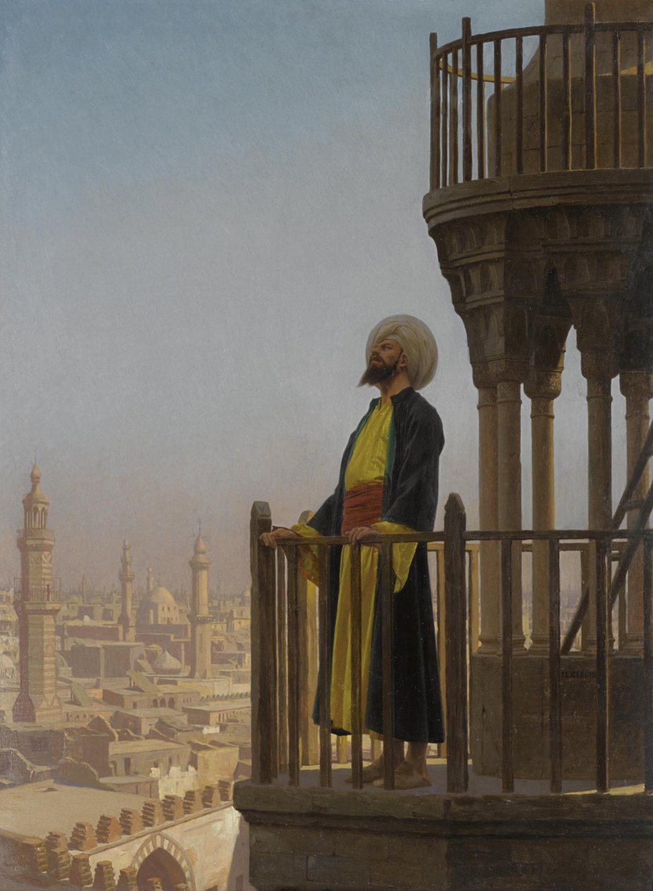 A Muezzin by Jean Leon Gerome
