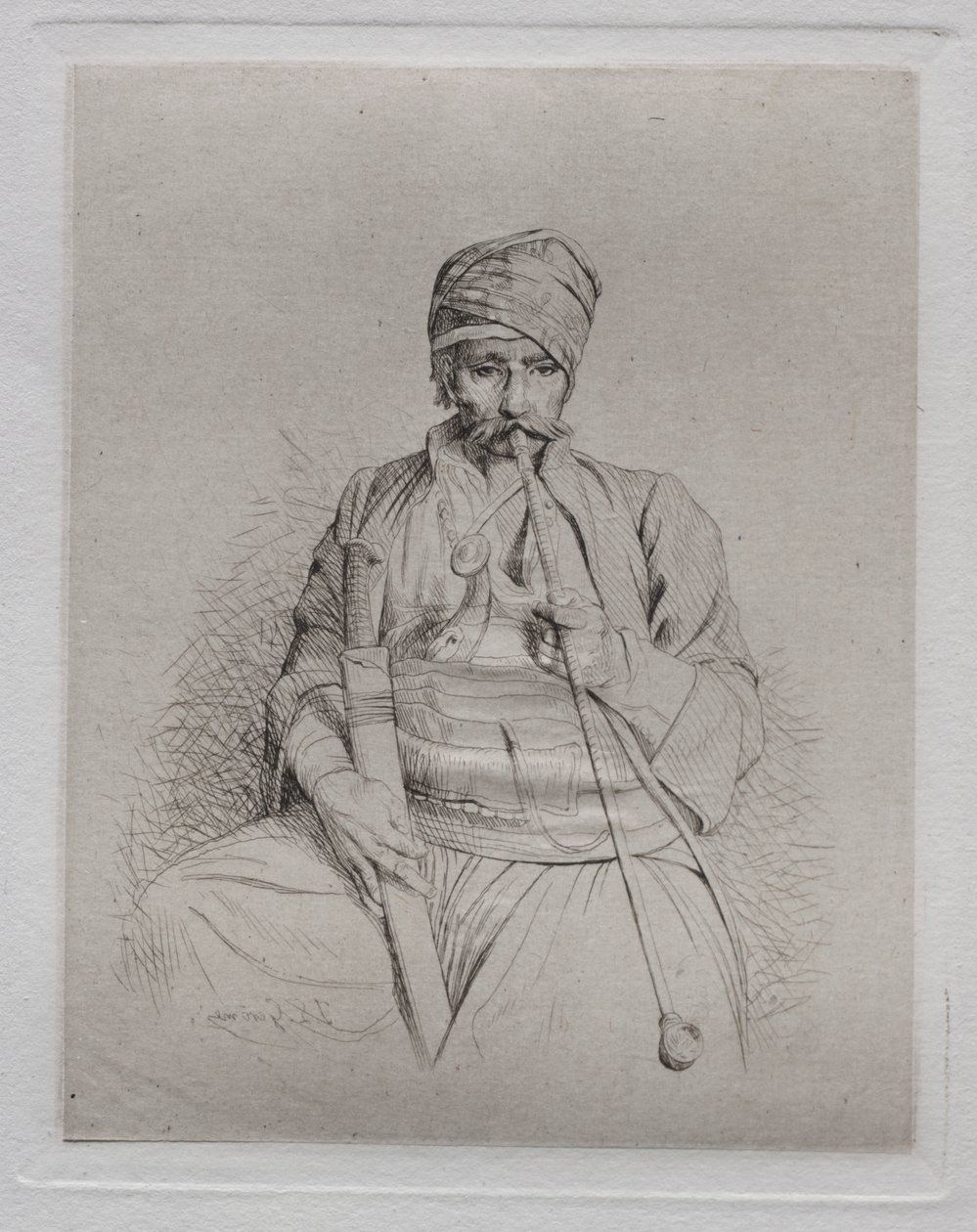 Egyptian Smoker by Jean Leon Gerome