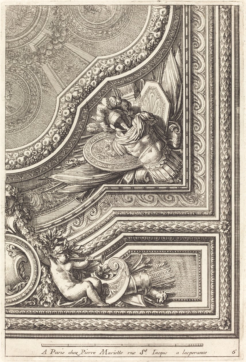Ceiling Quarters by Jean Lepautre