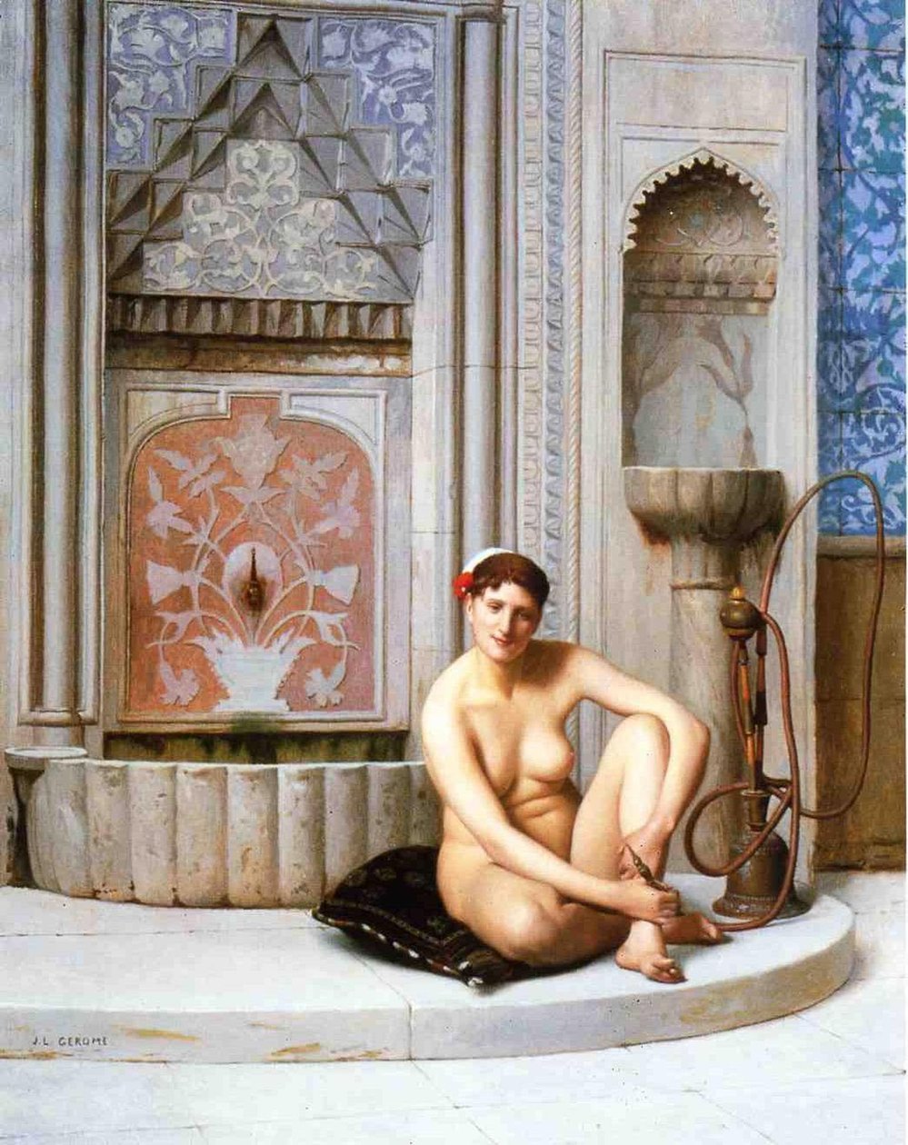 Odalisque by Jean Leon Gerome
