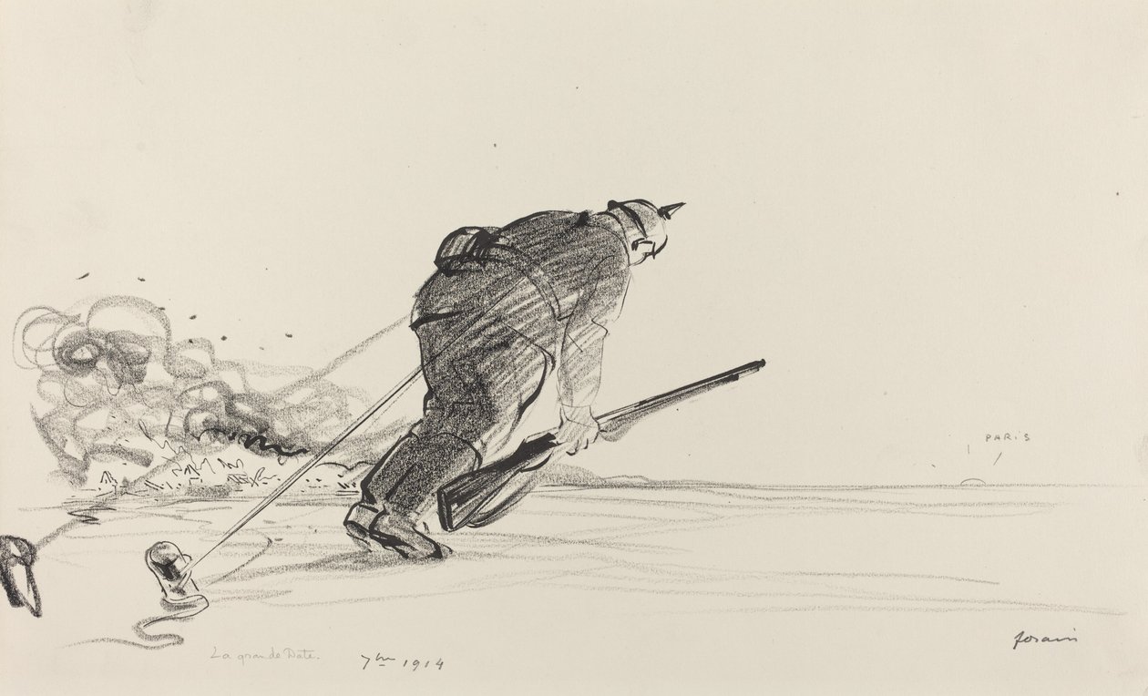 7th 1914 by Jean Louis Forain