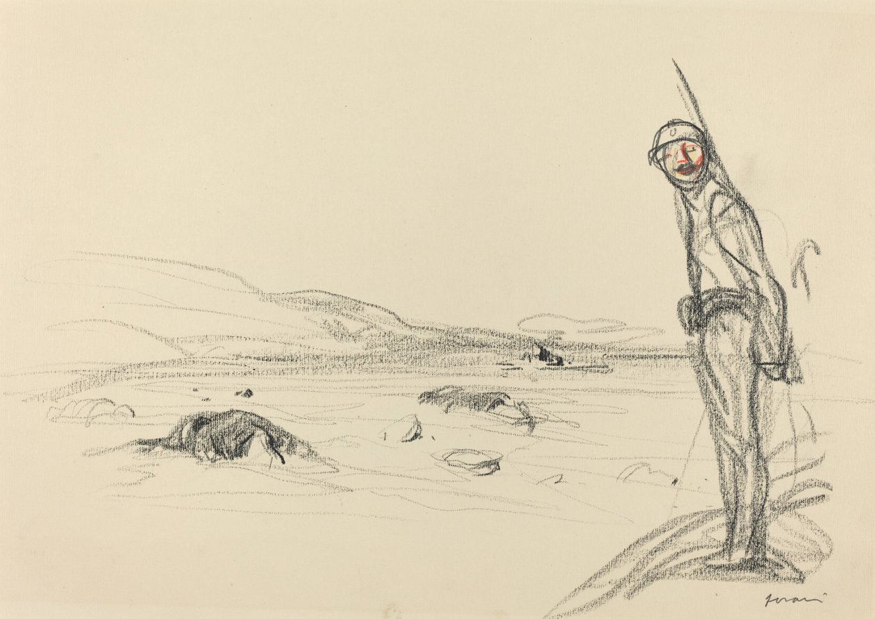Along the Marne by Jean Louis Forain