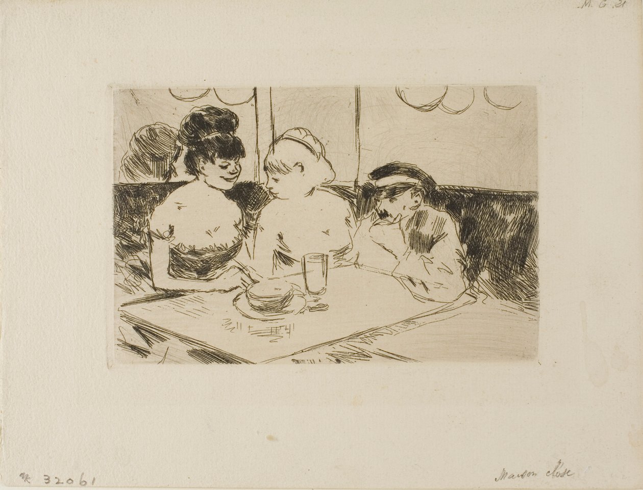 Brothel by Jean Louis Forain