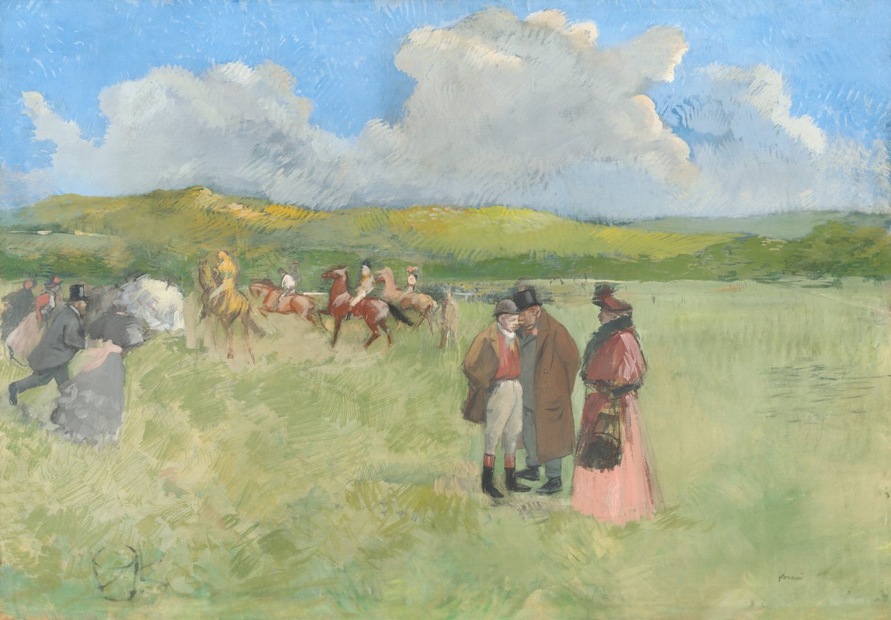 The Race Track by Jean Louis Forain