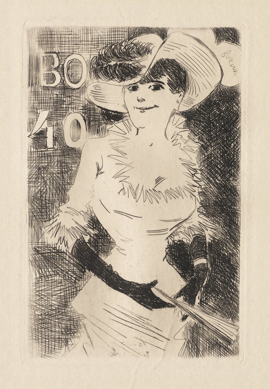 The Walker by Jean Louis Forain