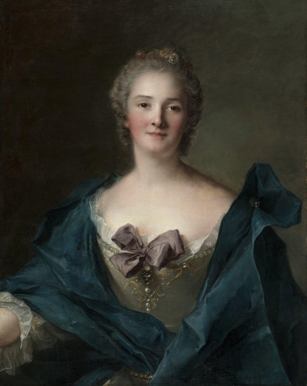 Portrait of a Woman, c.1748 by Jean Marc Nattier