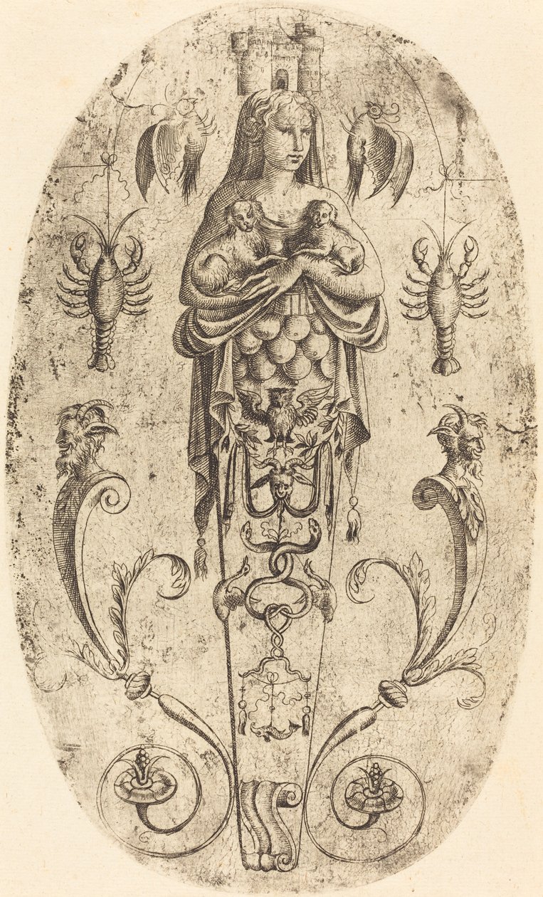 Diana of Ephesus by Jean Mignon