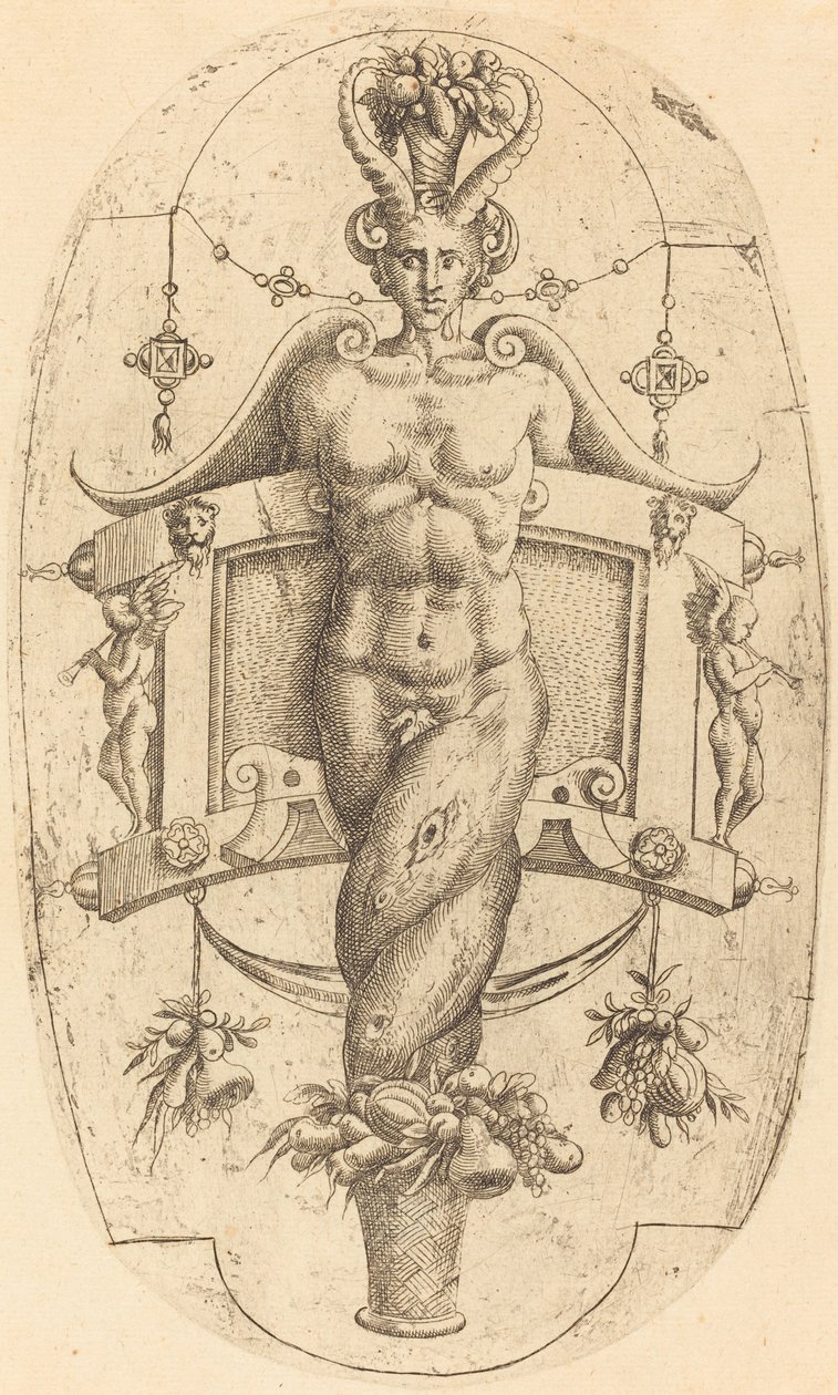 Horned Genius by Jean Mignon