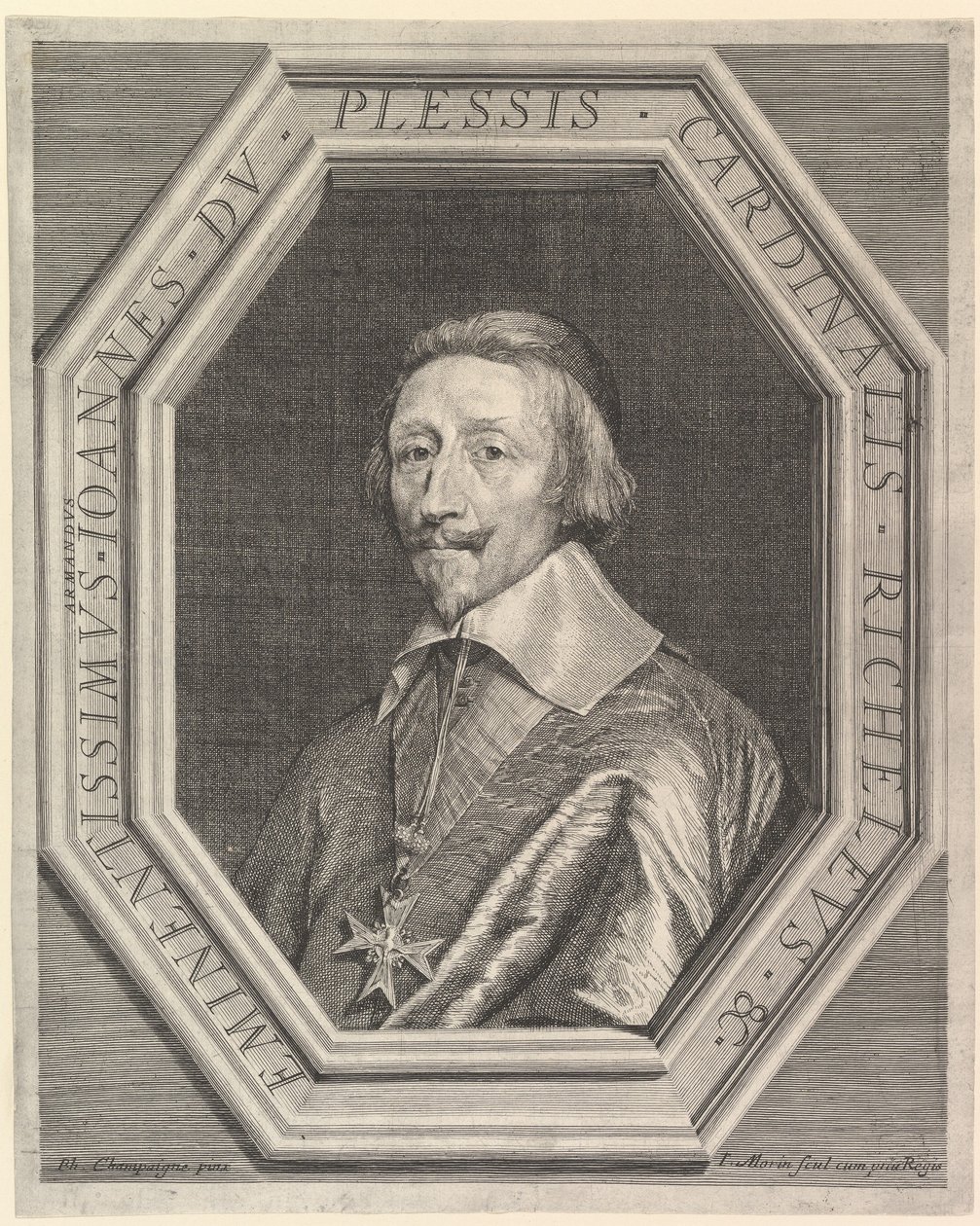 Cardinal de Richelieu by Jean Morin