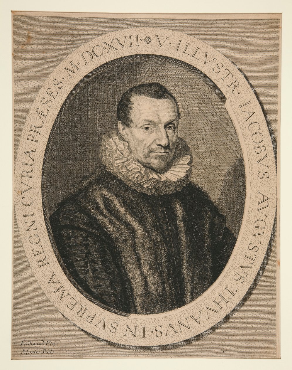 Jacques-Auguste Thou by Jean Morin