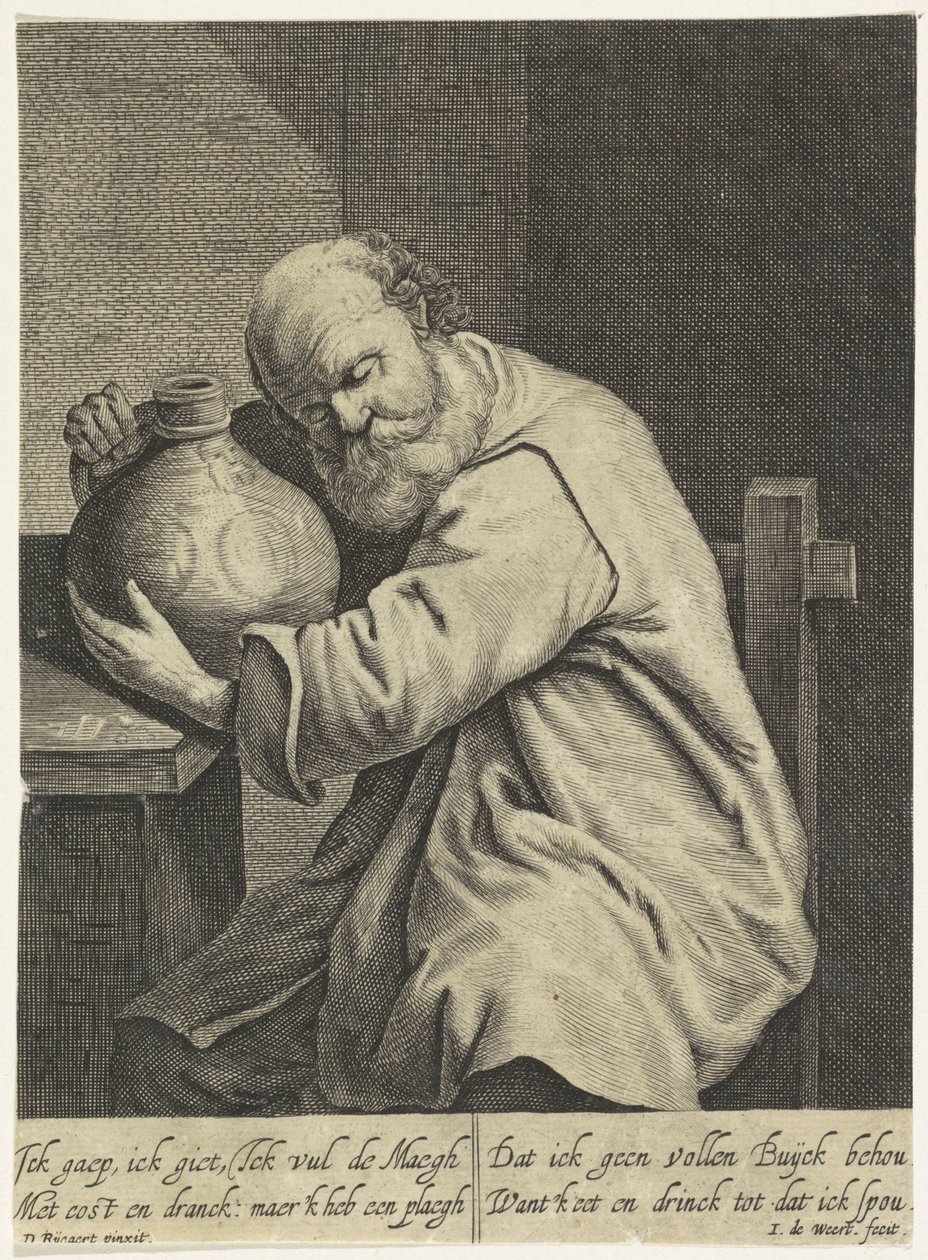 Gluttony by Jean de Weert