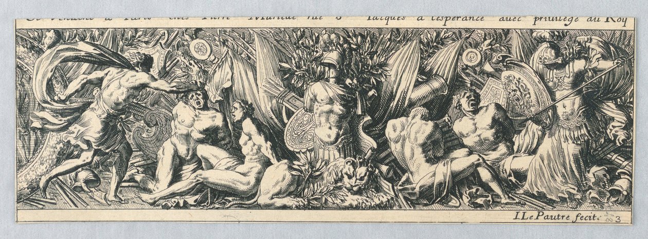 Frieze by Jean le Pautre