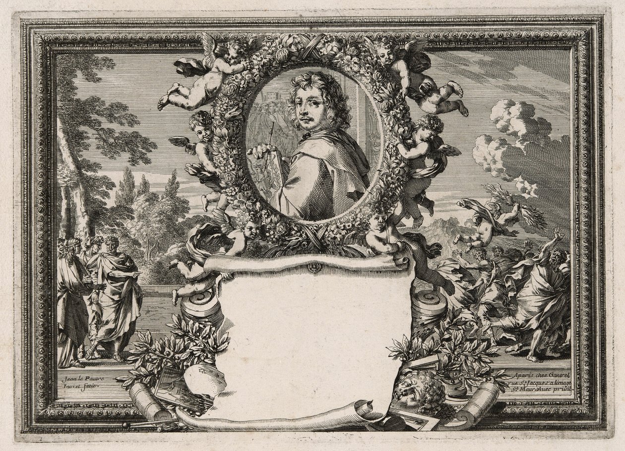 Self-Portrait by Jean le Pautre