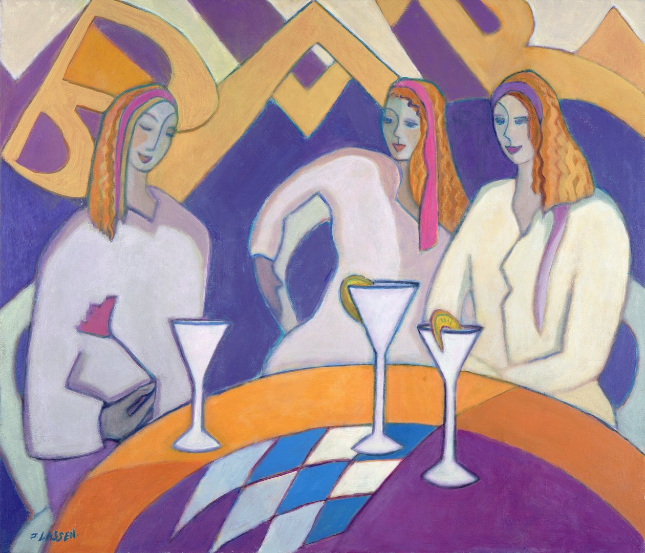 Girls Night Out by Jeanette Lassen