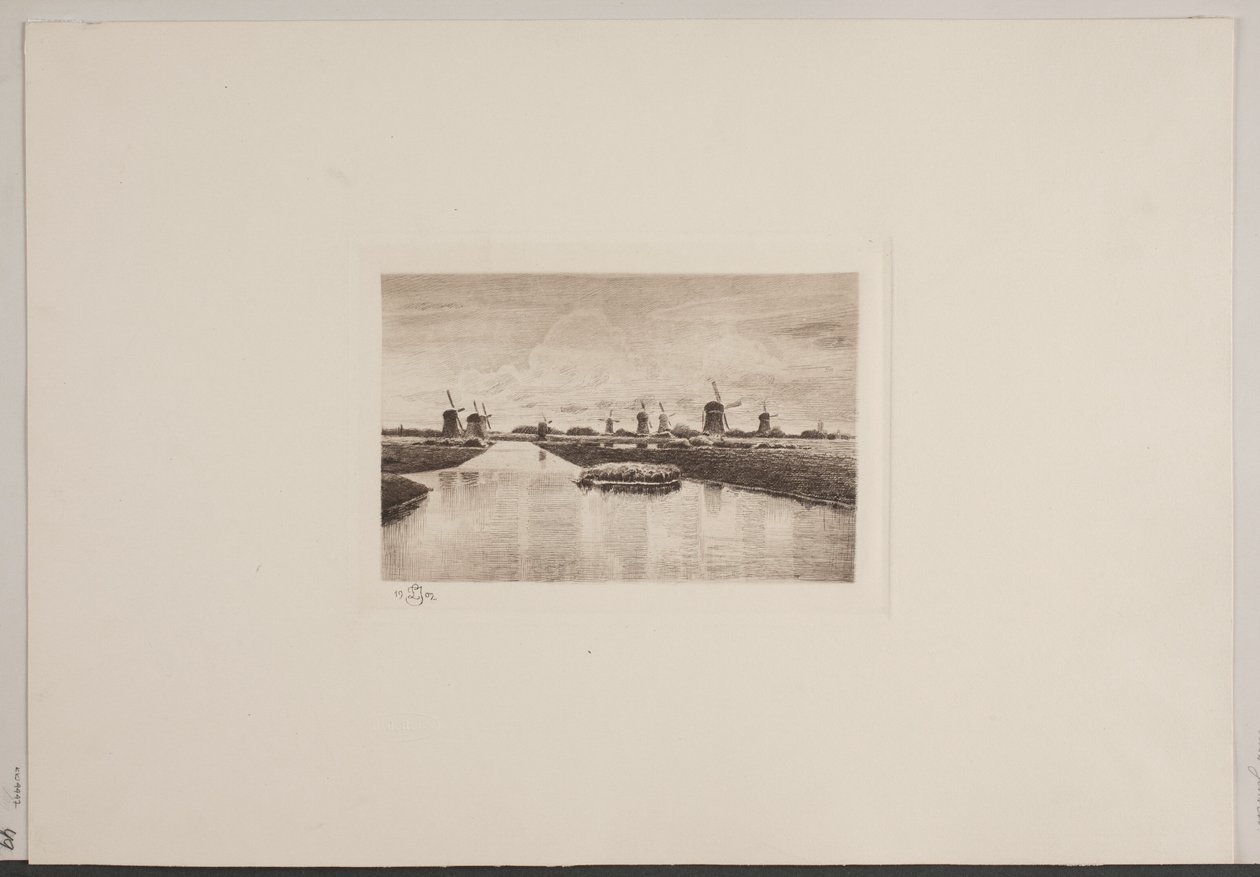 At Kinderdijk in Holland by Jensen
