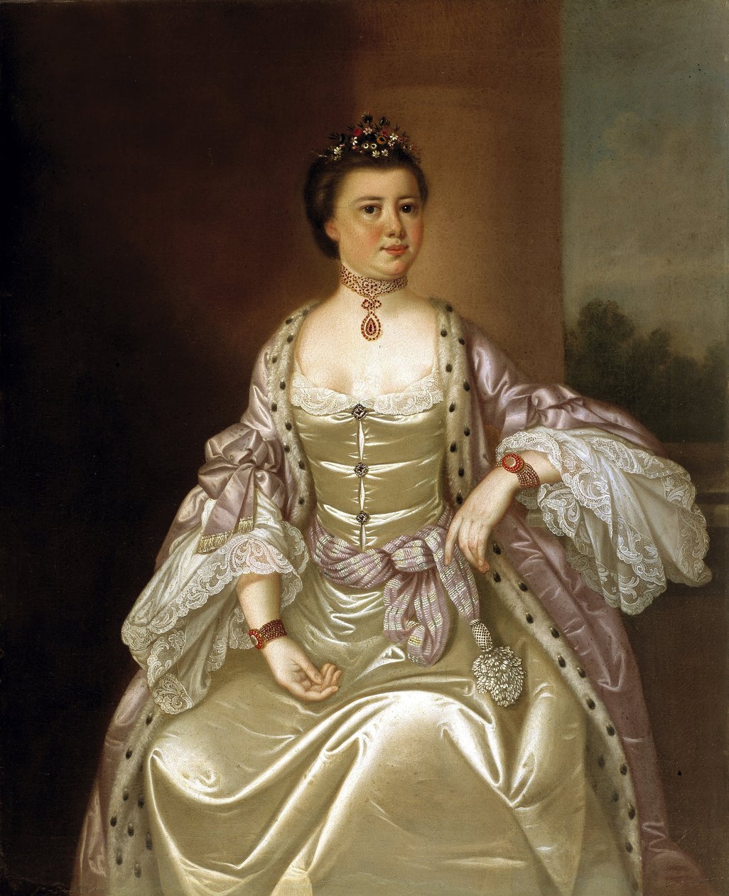 Mrs. Barnard Elliott, Jr. (Mary Elizabeth Bellinger Elliott) by Jeremiah Theus