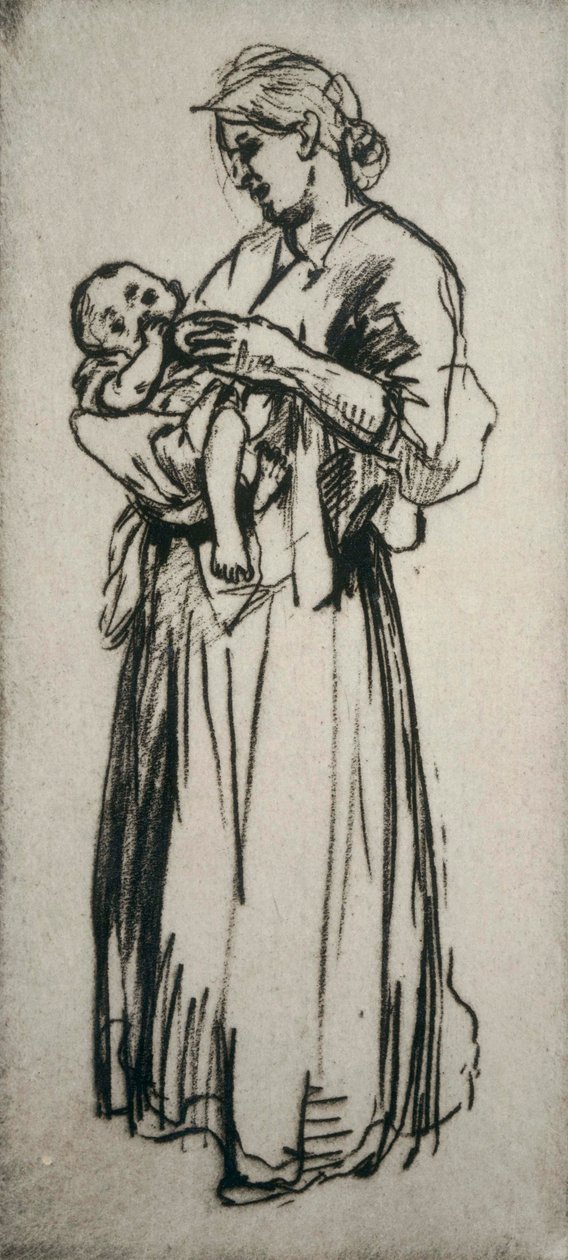 Mother and Child by Jerome Myers