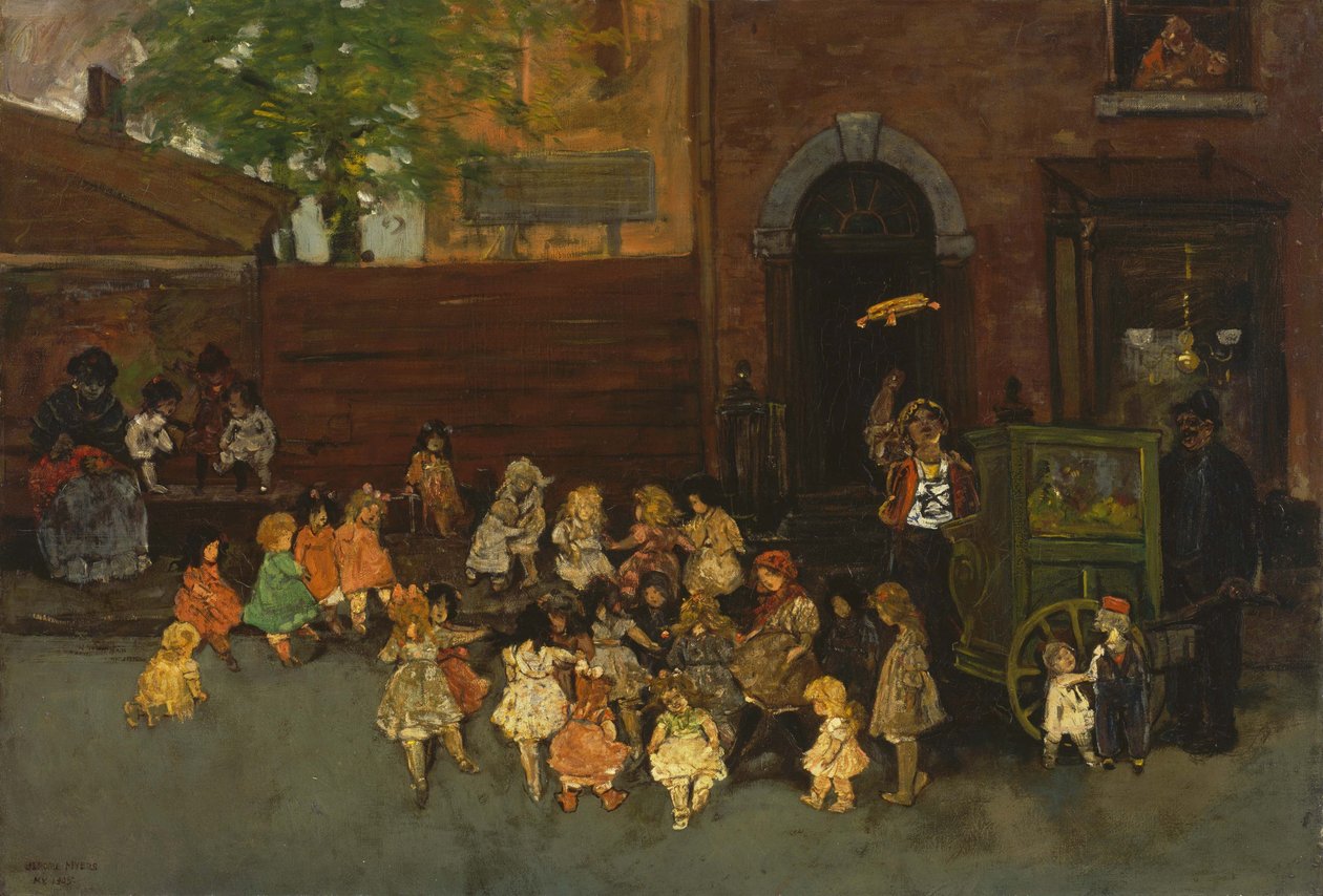 The Tambourine by Jerome Myers
