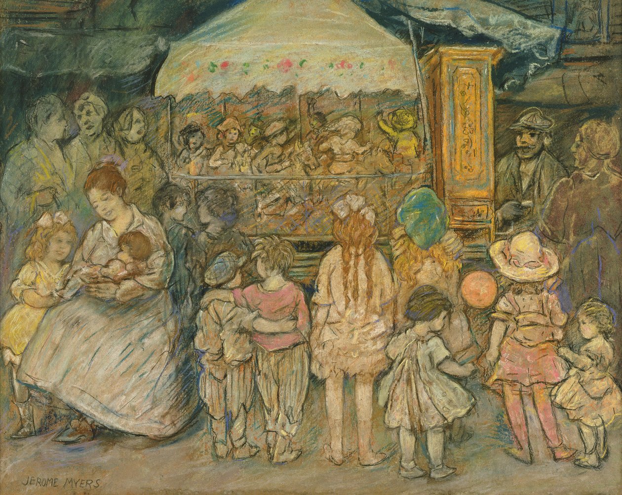 Carousel, c.1924 by Jerome Myers